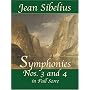 Symphonies Nos. 3 and 4 in Full Score