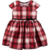 カーターズ Carter's/ プラッドタフェッタドレス レッド ワンピース 24ヶ月【並行輸入】