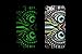 (Case for Apple iPhone 5/5s) Bon Venu Animal totem Tribal pattern printing Matte Plain forest Series Glowing Luminous Glow in the Dark Noctilucence Night-luminous products New Arrival Creative Luxury Cartoon Life Of a King Animal Elephant Tiger Lion Cat Wolf Hard Case for iPhone 5/5s case (Eagle)