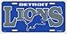 Detroit Lions License Plate