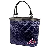 MLB Atlanta Braves Quilted Tote, Navy