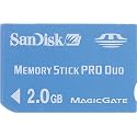 SanDisk 2 GB MemoryStick Pro Duo (SDMSPD-2048-A11, Retail Package)