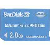 enlarged image: SanDisk 2 GB MemoryStick Pro Duo (SDMSPD-2048-A11, Retail Package)