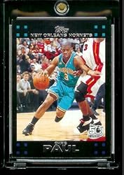 2007-08 Topps Basketball # 40 Chris Paul - NBA Trading Card