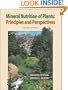 Mineral Nutrition of Plants: Principles and Perspectives