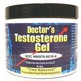 Doctor's Testosterone Gel - 4 oz.