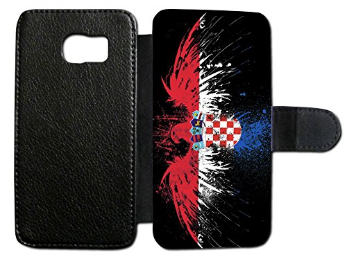 Samsung Galaxy Kroatien Hrvatska 8 Flip Tasche Hülle Case Cover Schutz Handy Galaxy S3