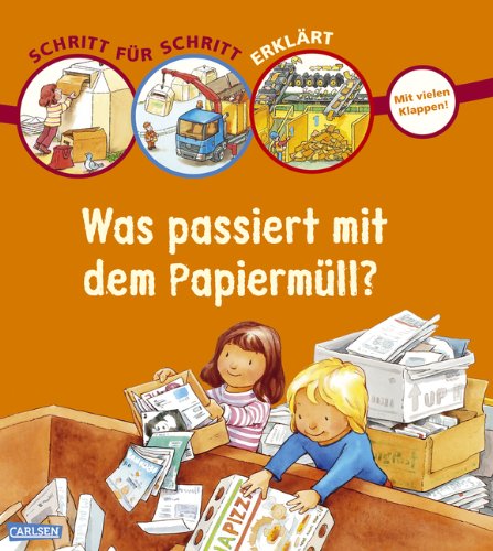 Produkt-Bild: Schritt f&uuml;r Schritt erkl&auml;rt: Was passiert mit dem Papierm&uuml;ll?