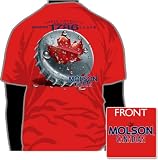 Molson - BOTTLE CAP T-shirt - Red