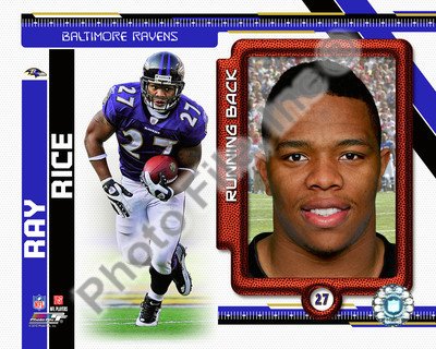 Ray Rice - Baltimore Ravens 2010 Studio 8x10 Photo