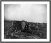 Historic Print (L): [2 unemployed railway workers seated by shack during the Pullman strike of 1893, Chicago