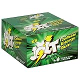 On Sale Jolt Caffeine Energy Gum, Spearmint, 12-Count Boxes (Pack of 2) by Jolt