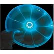 Flash Flight 185g Light-Up Flying Disc by Nite-Ize
