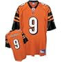 Men`s Cincinnati Bengals #9 Carson Palmer Alternate Replica Jersey - L