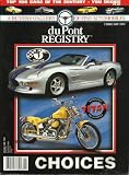 Dupont Registry February 1999 Shelby Titan Motorcycle!