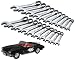 SK 86250C 20 Piece SuperKrome Fractional/Metric Short Combination Wrench set with Limited Edition 1962 Corvette Muscle Car