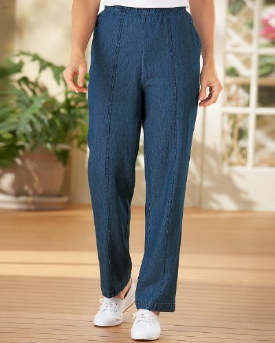 "National Stitch Front Jeans, Petite" "National Stitch Front Jeans, Petite"