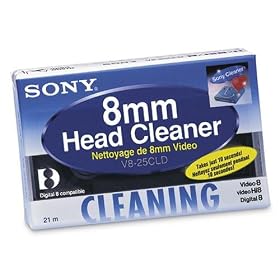 Sony V825CLD Camcorder Cleaning Cassette 8mm
