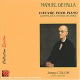 Revue Manuel De Falla  / Oeuvre Pour Piano