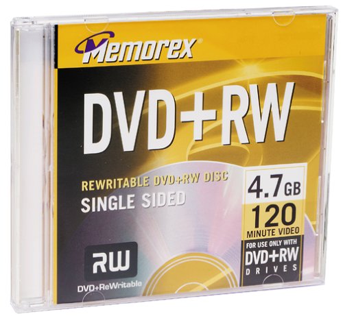Memorex 4.7GB DVD+RW Media (Single)