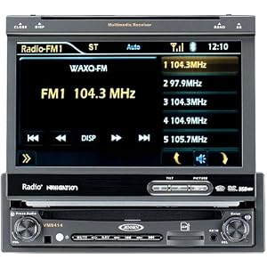 JENSEN VM9414 Single-DIN Navigation Receiver 