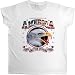 Womens T-Shirt : UNITED STATES OF AMERICA - ONE NATION UNDER GOD