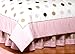 Sweet Jojo Designs 3-Piece Pink and Brown Modern Dots Children's, Kids, Teen Full/Queen Girls Bedding Set