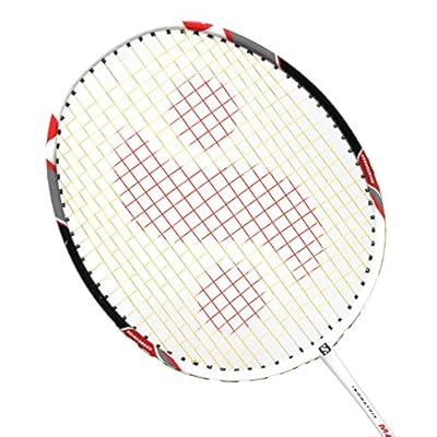 Silver's Max Power Badminton Racquet, Senior G3 (White/Black)