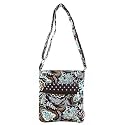 Belvah Quilted Floral Bucket Handbag