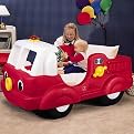 Fire Engine Toddler Bed