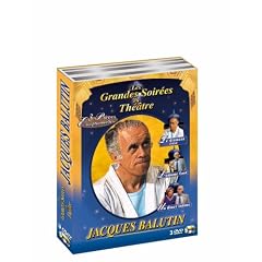 Coffret jacques balutin : l'amour foot ; un diner intime ; le diamant rose [FR Import]