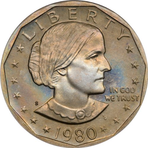 1980-S SBA$1 PCGS PR67-image