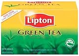 Lipton 100% Green Tea, Tea Bags, 20-Count Boxes (Pack of 12)
