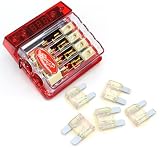 SPD4MAX - Stinger 4 Position MAXI Digital Fuseblock + MAXI-8544 - Performance Teknique 80 Amp MAXI Fuse