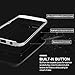 Galaxy S7 Edge Case ,Vancase Premium Dual Layer Protection Stripe Vintage Design with Metallic Frame - Slim-Fit - Shock Absorbent Drop Protection Case for Galaxy S7 Edge (2016)