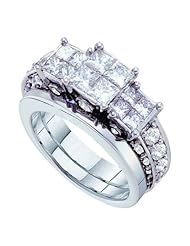 3.00CT-DIA INVISIBLE BRIDAL SET