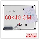 Produkt-Bild: Loutoff Neu 60 X 40 Wandtafel Whiteboard Magnettafel WB6040
