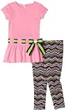 Sweet Heart Rose Girls 2-6x Zig-Zag Legging Set
