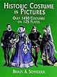 Historic Costume in Pictures (Dover Pictorial Archives)