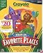 Crayola Magic 3-D Coloring Book Favorite Places