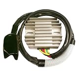 Accel 201463 Chrome Motorcycle Voltage Regulator for Honda VTX1800, 2002-08 by Accel