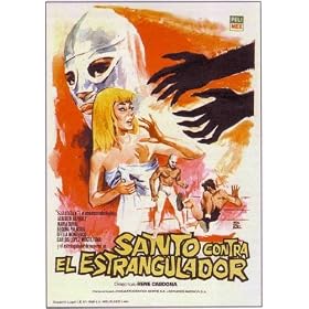 A4 10x8 Gloss Glossy Art Photo Print Film Santo Vs The Strangler Poster 01.Jpg