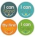 Lucy Darling Shop Monthly Bodysuit Baby Sticker - Baby Boy - Milestone Stickers - 12 Stickers