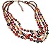 Joan Rivers Glamorous Stone Beaded Necklace Neutral