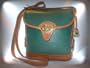 Dooney & Bourke Handbags / Shoulder Bags / Satchels (Fir Green / British Tan Leather) Vintage