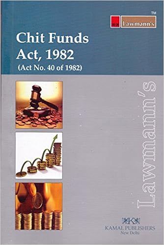 Book on Chit Funds Act 1982 