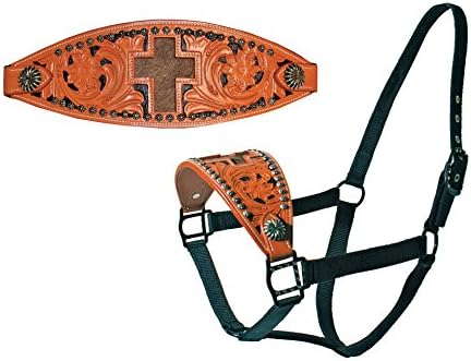 Tahoe Tack Silverado Cross Hair On Nylon Bronc Horse Halter