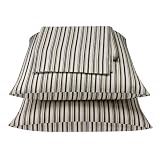 - Brown Stripe Sheet Set - Full