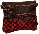 Feud Britannia Adult Morello Washed, Sac &agrave; main mixte adulte - Brun / rouge