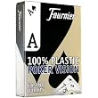 Fournier Vision Poker Size Peek Index Playing Cards (Blue)